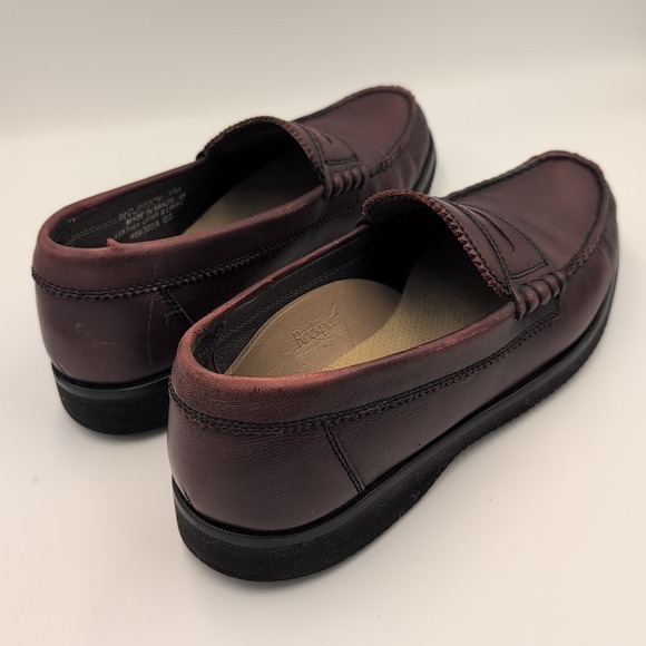 Mens Sz‎ 11 Rockport Vibram Leather Loafers Beef Roll main image 14